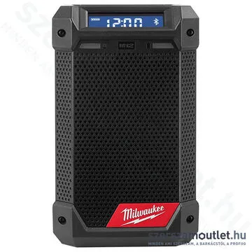 MILWAUKEE M12 RCDAB+-0 Akkus rádió/töltő DAB+ (12V) (Akku és töltő nélkül!)