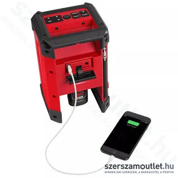 MILWAUKEE M12 RCDAB+-0 Akkus rádió/töltő DAB+ (12V) (Akku és töltő nélkül!)