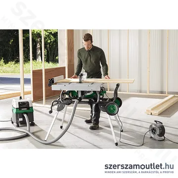 HIKOKI C10RJ Asztali körfűrész állvánnyal (1520W/254mm)