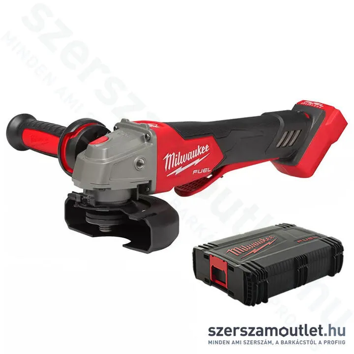MILWAUKEE M18 FSAGV125XPDB-0X Akkus sarokcsiszoló HD kofferben (18V/125mm) (Akku, töltő nélkül)