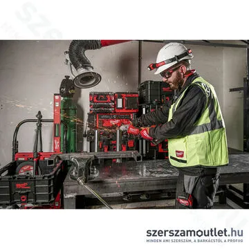 MILWAUKEE M18 FSAG125X-0 Akkus sarokcsiszoló (18V/125mm) (Akku és töltő nélkül!)