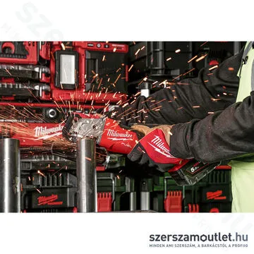 MILWAUKEE M18 FSAG125X-0 Akkus sarokcsiszoló (18V/125mm) (Akku és töltő nélkül!)