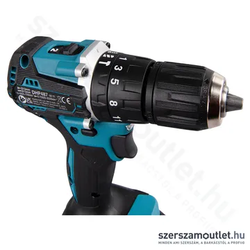 MAKITA DHP487Z Akkus szénkefementes ütvefúró-csavarbehajtó (18V) (Akku és töltő nélkül!) (Bulk)