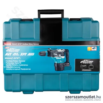 MAKITA HR005GZ01 Akkus szénkefementes fúró-vésőkalapács SDS-Max (40V) (Akku és töltő nélkül!)