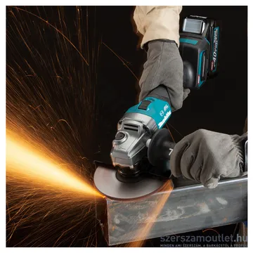 MAKITA GA035GZ Akkus szénkefementes sarokcsiszoló (40V/125mm) (Akku és töltő nélkül!)