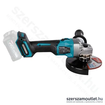 MAKITA GA035GZ Akkus szénkefementes sarokcsiszoló (40V/125mm) (Akku és töltő nélkül!)