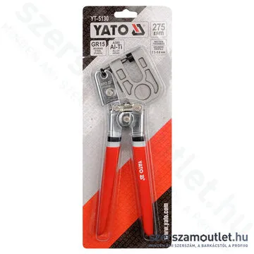 YATO Profilegyesítő fogó gipszkartonozáshoz 0,5-0,8mm (YT-5130)
