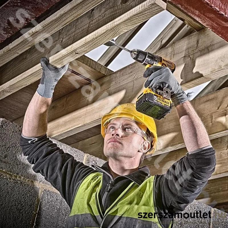 DEWALT DCD791NT-XJ Szénkefementes akkus fúró-csavarbehajtó TSTAK (18V) (Akku és töltő nélkül!)