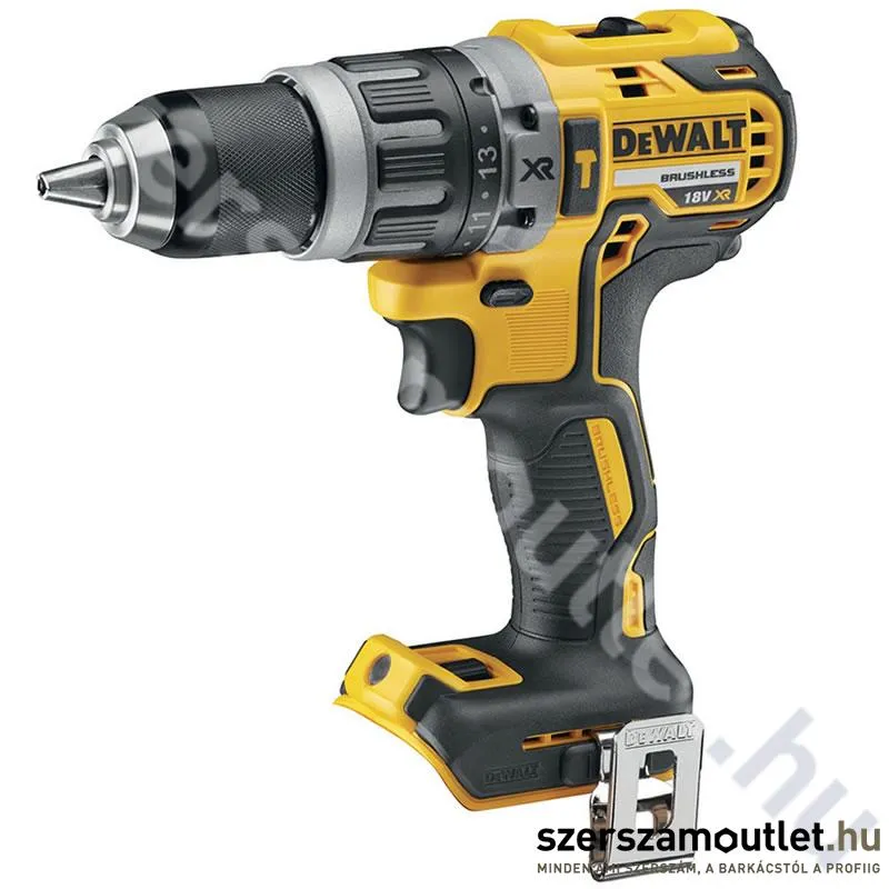 DEWALT DCD791NT-XJ Szénkefementes akkus fúró-csavarbehajtó TSTAK (18V) (Akku és töltő nélkül!)