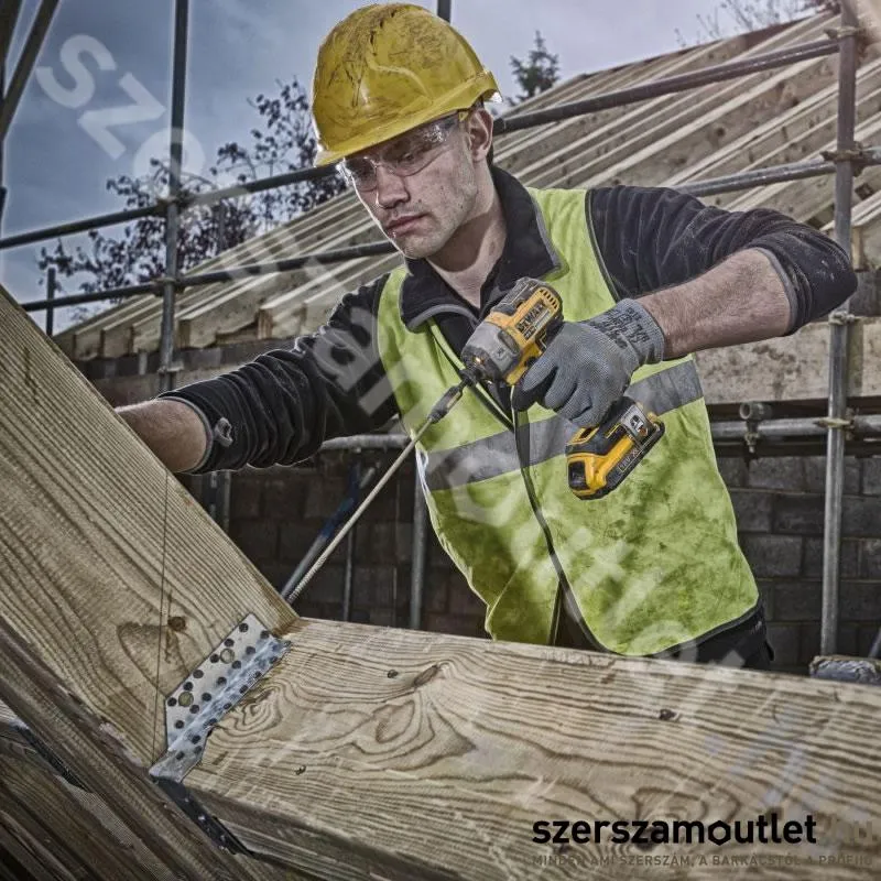 DEWALT DCF887NT Kefementes akkus ütvecsavarozó TSTAK (18V) (1/4" 205Nm) (Akku és töltő nélkül!)