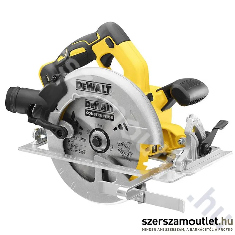 DEWALT DCS570NT-XJ Akkus körfűrész TSTAK kofferben (18V/184mm) (Akku és töltő nélkül!)