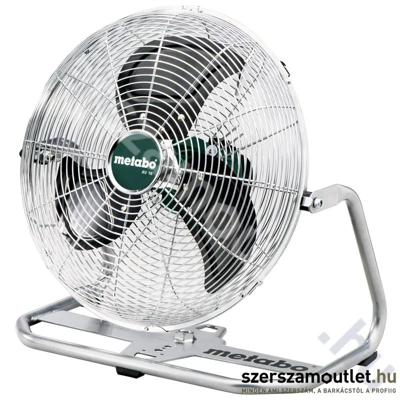 METABO AV 18 Akkus ventilátor (Akku és töltő nélkül!)