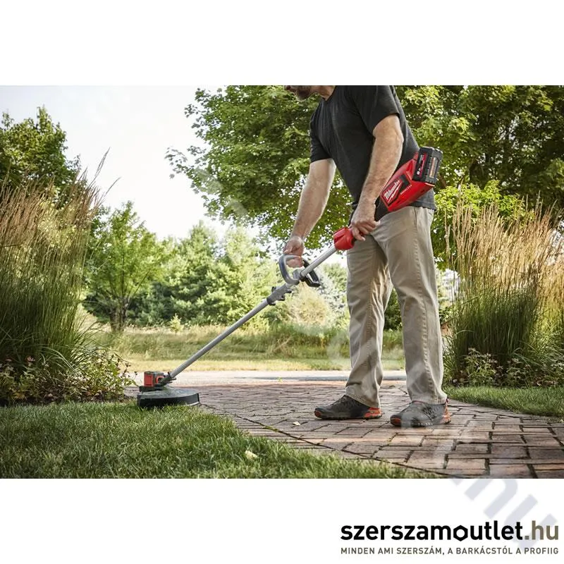 MILWAUKEE M18 BLLT-0 Akkus szénkefe nélküli szegélynyíró (18V/40cm) (Akku és töltő nélkül!)
