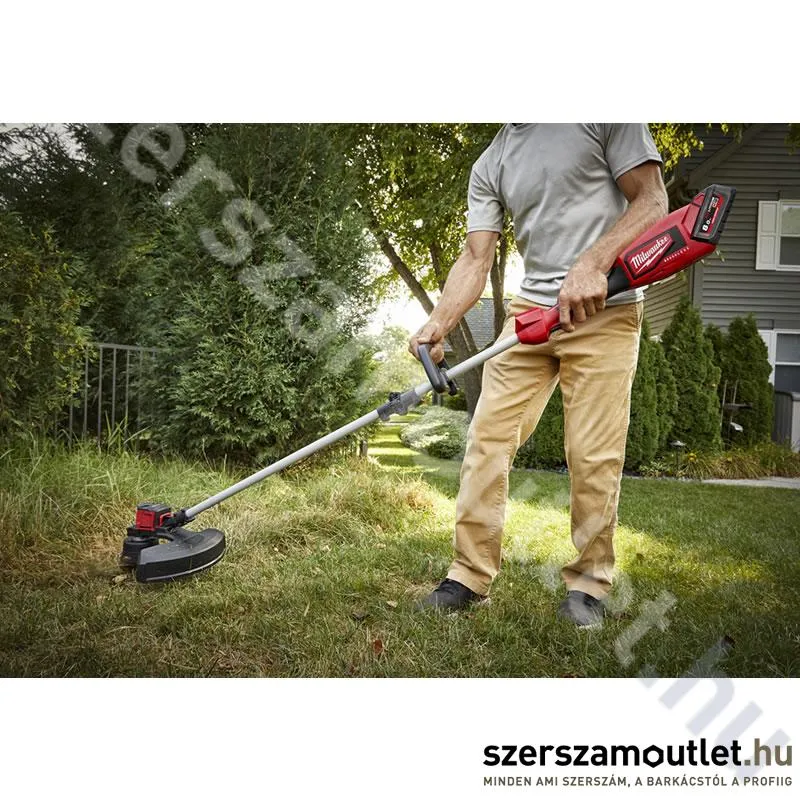 MILWAUKEE M18 BLLT-0 Akkus szénkefe nélküli szegélynyíró (18V/40cm) (Akku és töltő nélkül!)