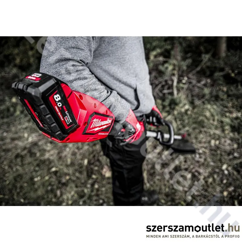 MILWAUKEE M18 BLLT-0 Akkus szénkefe nélküli szegélynyíró (18V/40cm) (Akku és töltő nélkül!)