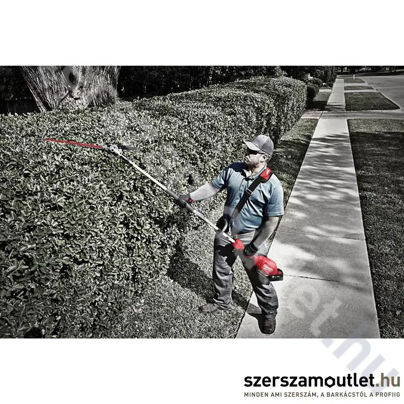 MILWAUKEE M18 FOPH-0 Akkus kültéri fejegység QUIK-LOK™-kal (18V) (Akku és töltő nélkül!)