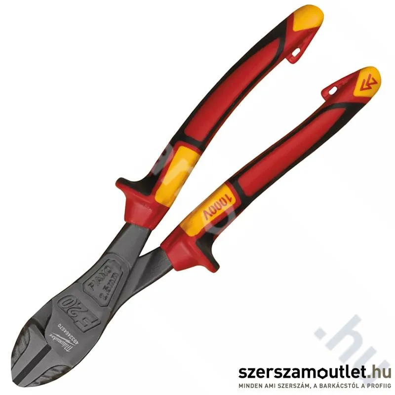 MILWAUKEE VDE HEAVY DUTY Erő és oldalcsípő fogó 200mm (4932464570)